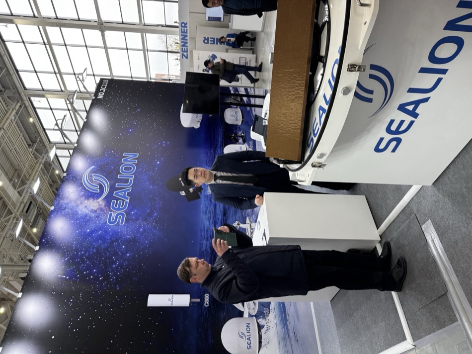 Стенд Sealion на международной выставке Связь-2026